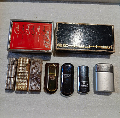 Vintage lighter lot - x9, all