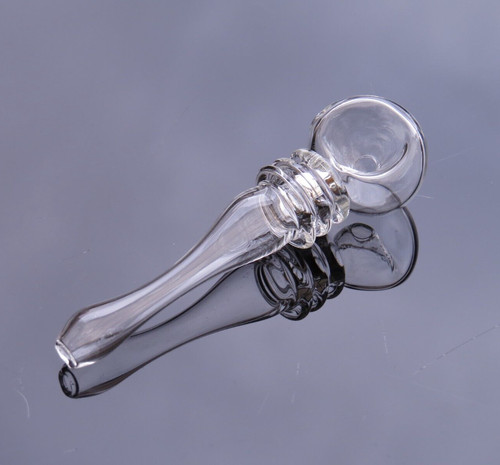 Small glass spoon smoking - small, pipe