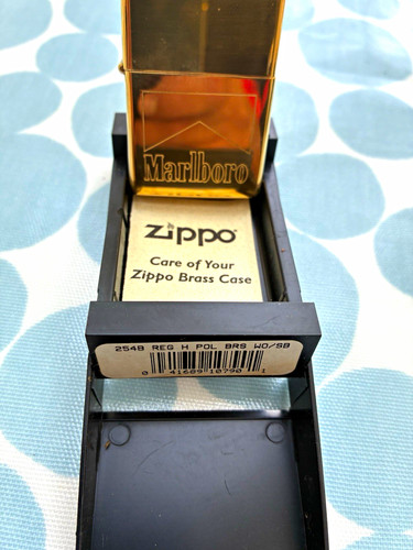 Zippo marlboro brass - marlboro,