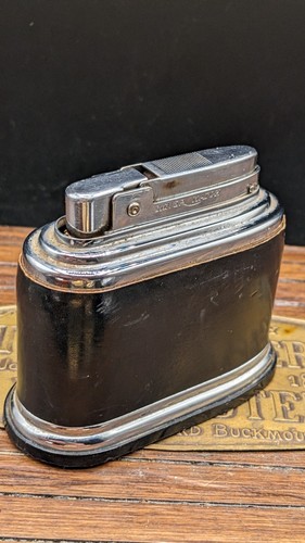 Vintage gas lighter silver - gas,
