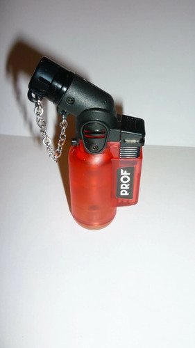 Red pipe lighter - lighter, angled
