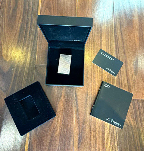 Dupont metal pocket cigarette - dupont,