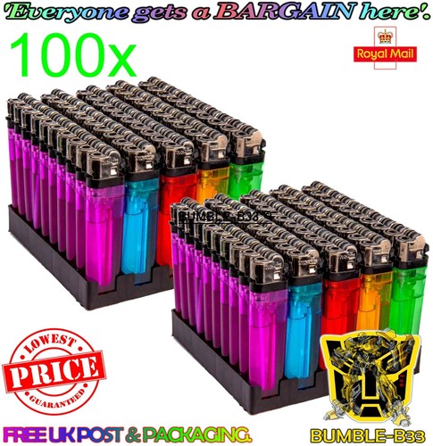 100x disposable lighters - disposable, child