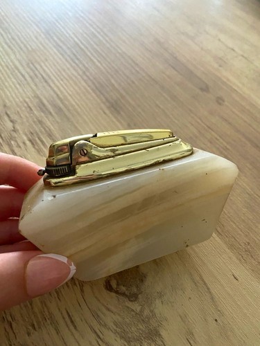 Vintage stone table cigarette - vintage,