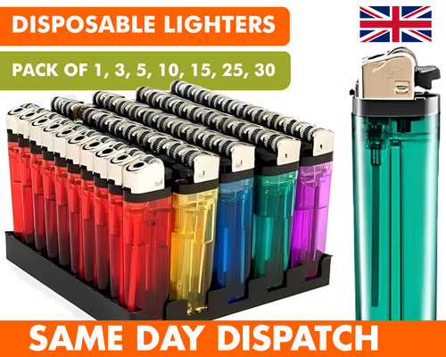 50x disposable lighters - 50x,