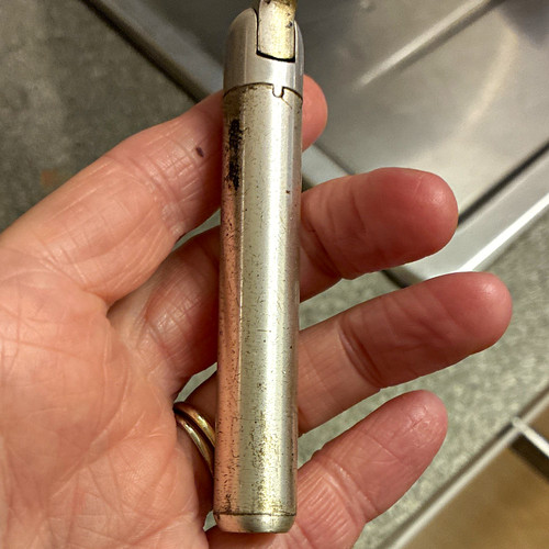 Silver tone metal pocket - silver-tone,